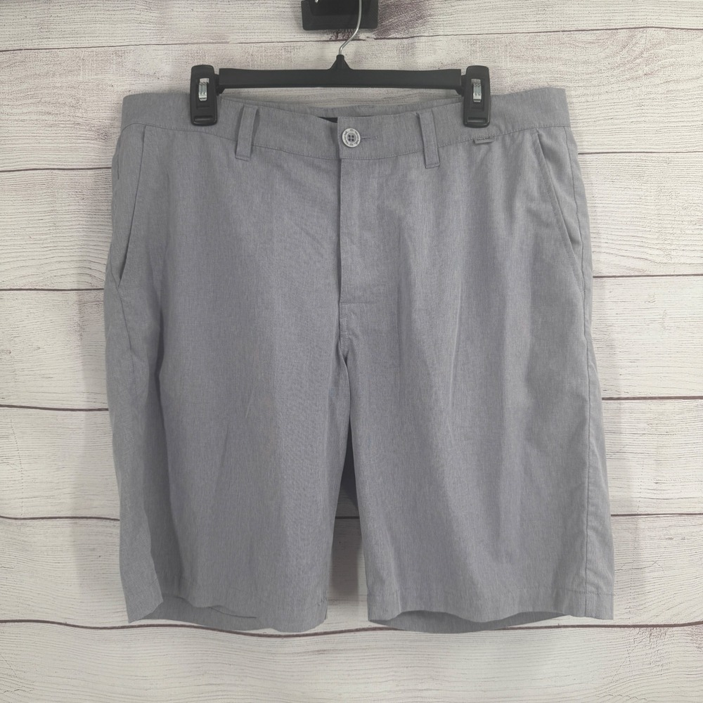 Travis Mathew Golf Shorts Size 36 Lightweight Performance Hiking‎ Walking Gray